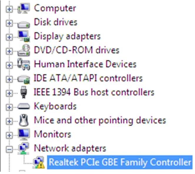 Realtek pcie gbe family controller specs